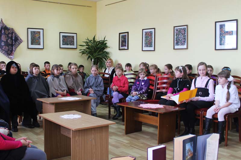 Воскресная школа отмечает День православной книги 15.03.2014